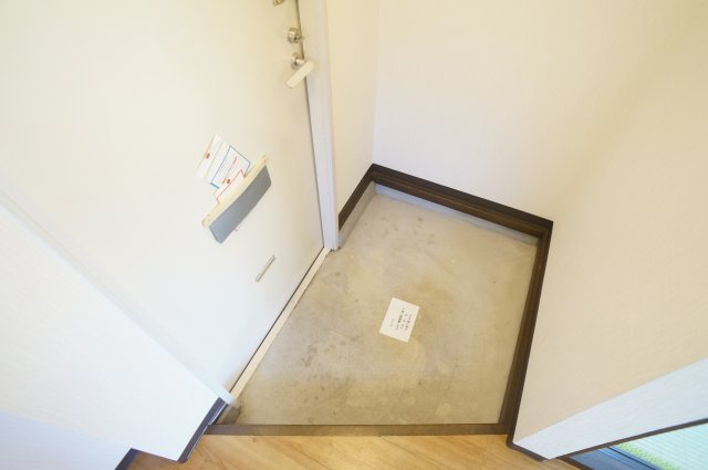 タウンコート西Ｂの玄関