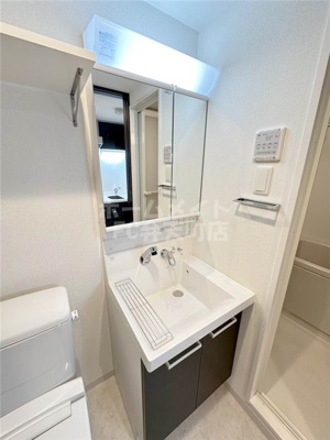 【洗面所】 | エステムコート難波WEST-SIDEⅣザ・フォース | 洗面所です