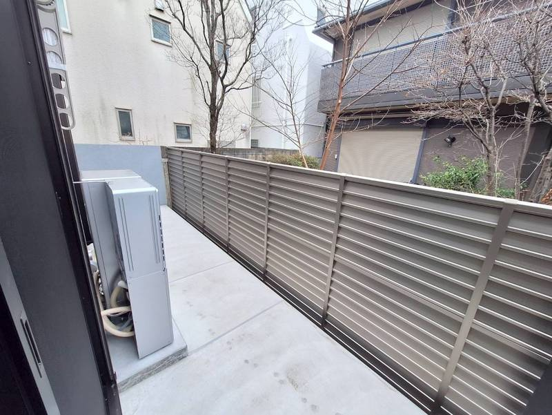 ルミナス田園調布のバルコニー