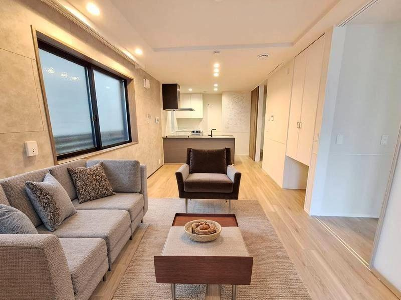 ルミナス田園調布の居間・リビング|※CG家具の為実際は家具・家電は付きません。
