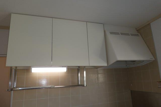 フレグランス安江のキッチン|キッチン上収納