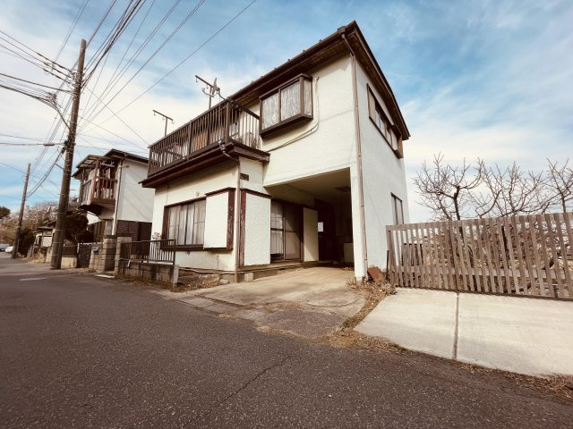 柏市大室　売地の外観