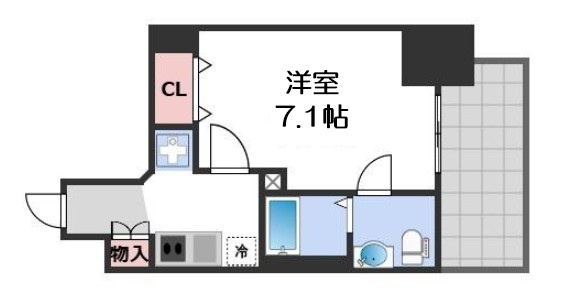 【間取り】 | エグゼ大阪城イースト