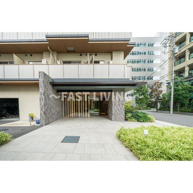 ライトテラス蔵前のエントランス