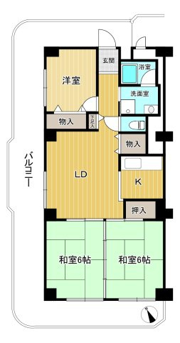 神戸湊町スカイハイツの間取り|充実した交通網