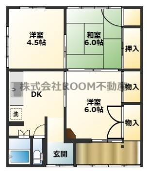 小野貸家(姫城町)の居間・リビング