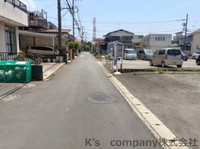 ■高座郡寒川町一之宮4丁目　売地　区画2の前面道路含む現地写真|前面道路の様子です◇
