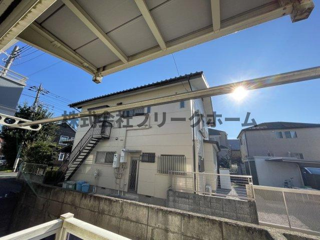 小金井市前原町３丁目のアパートの展望