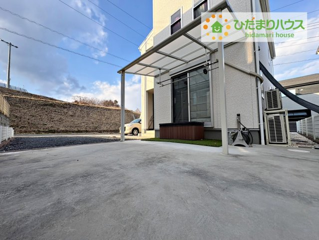 日立市川尻町３丁目　中古戸建の庭|家族みんなで広～いお庭でバーベキューが楽しめます(^^♪