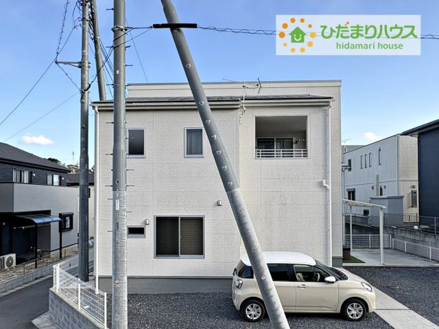 日立市川尻町３丁目　中古戸建の外観|白を基調とした明るい印象を受ける外観です！