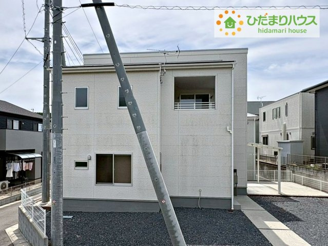 日立市川尻町３丁目　中古戸建の外観|白を基調とした明るい印象を受ける外観です！