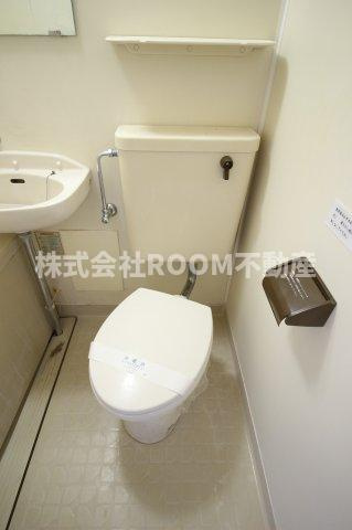 東町ペアシティのトイレ|落ち着いたトイレです