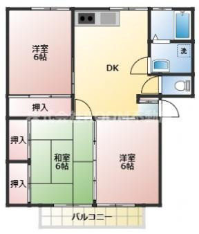 パナマンションの間取り