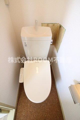 コーポ広原のトイレ|落ち着いたトイレです