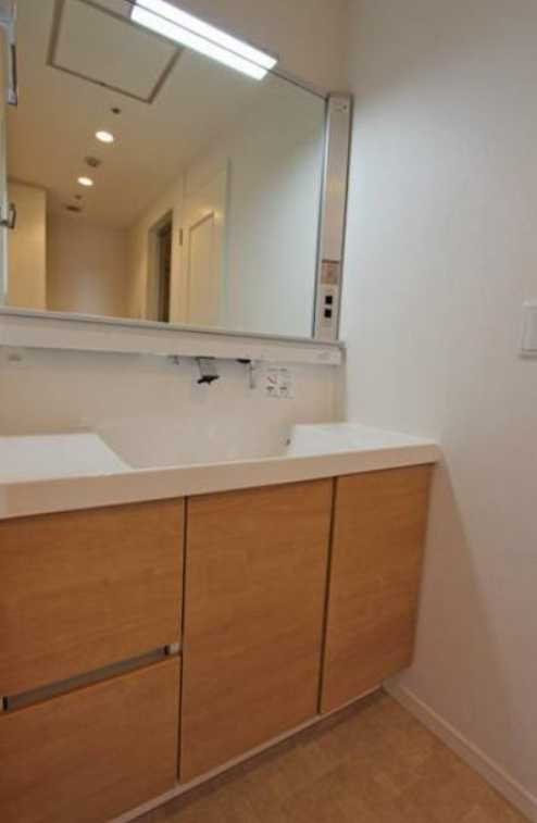 渋谷プロパティータワー　１Fコンビニ　高層階　角部屋の洗面所