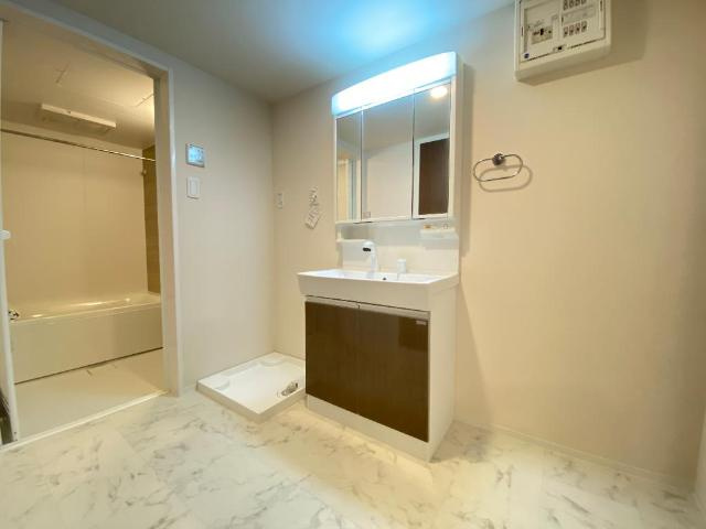 ハイツグレースの独立洗面台|洗面