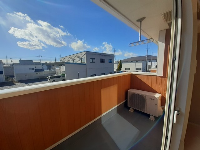 パレ・ロザージュⅡのバルコニー|バルコニー