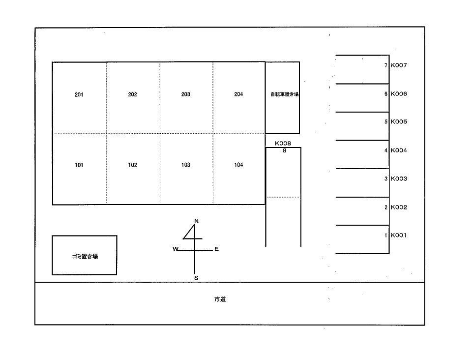 ベル・メゾンの駐車場|駐車場