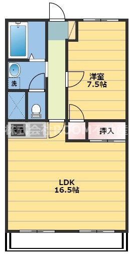 メゾンド都原の間取り