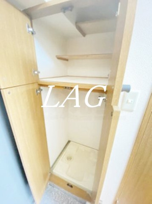 【設備】 | ルーブル恵比寿サウスガーデン | 室内洗濯機置き場です。