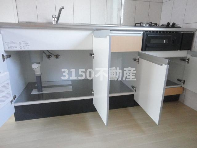 ミロワール精華のキッチン|収納