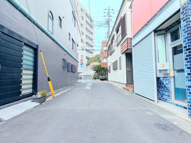葛飾区金町４丁目の売地の前面道路含む現地写真|～前面道路含む現地写真～