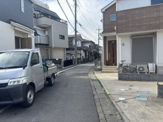 【前面道路含む現地写真】 | 綾瀬市落合南　新築分譲住宅　全1棟  | 前面道路