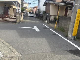 【前面道路含む現地写真】 | 綾瀬市落合南　新築分譲住宅　全1棟  | 前面道路