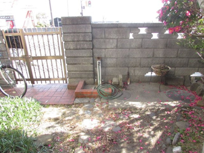 【庭】 | ～商談中～洲本市炬口１丁目・店舗付住宅 | 令和８年２月撮影