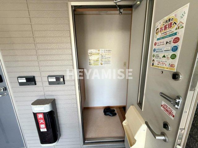 グレイス田ノ浦の玄関