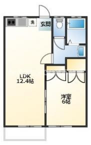 セイシェルハイムⅡの間取り