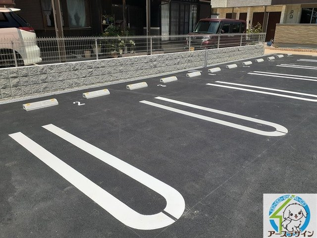 ネバーランドⅢ　Bの駐車場|駐車場完備です