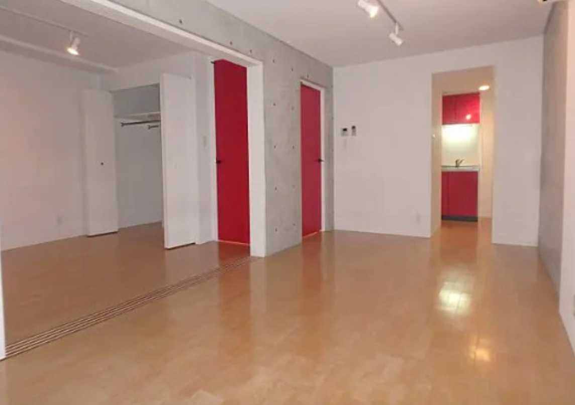 Branche目黒大橋　デザイナーズ　オートロック　独立洗面台の居間・リビング