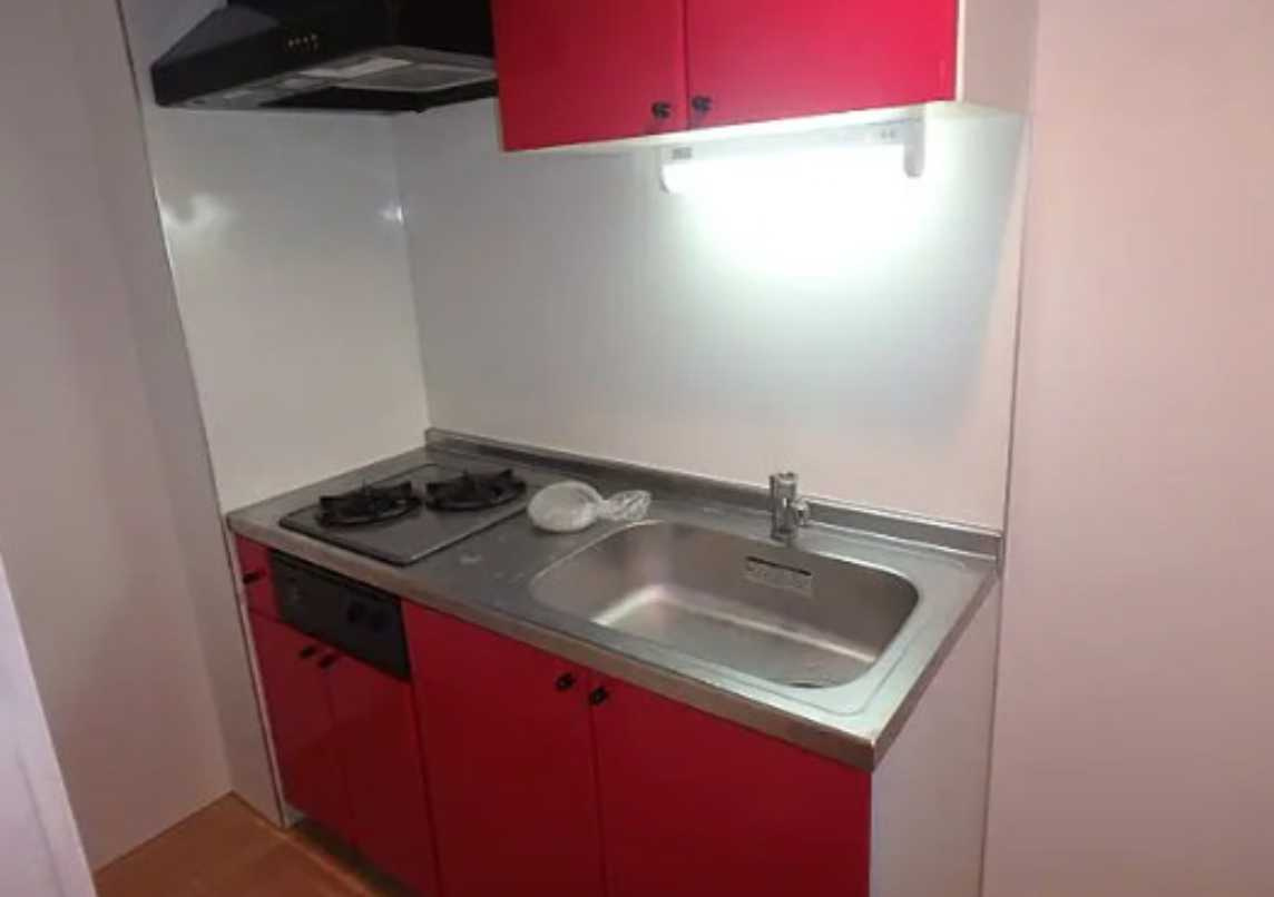 Branche目黒大橋　デザイナーズ　オートロック　独立洗面台のキッチン