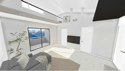 【居間・リビング】 | 姫路市広畑区蒲田がレージハウス