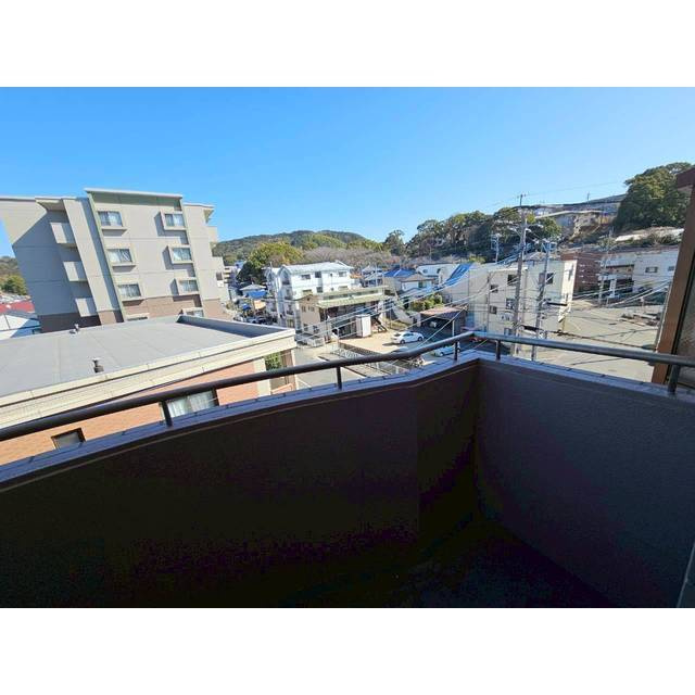 エスポアール石坂のバルコニー