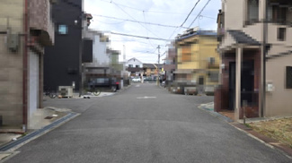 【前面道路含む現地写真】 | 公道：幅員約6.6m