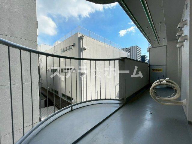 サン三国マンションのバルコニー|開放的で明るい空間を演出してくれるバルコニーです