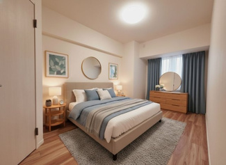 【洋室】 | プラウドシティ稲毛海岸レジデンス | 7.5帖洋室※画像の家具はCGによる設置イメージになります。
