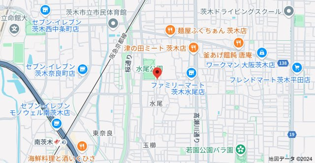 藤岡貸家の地図