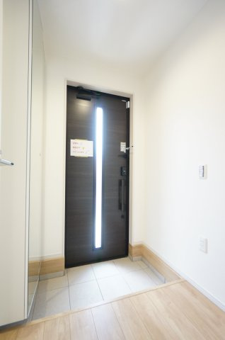 Kolet千城台北の玄関|ご見学・ご契約時の送迎可能！