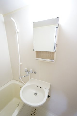 ハイムカメリアの洗面所|オンライン対能応可！