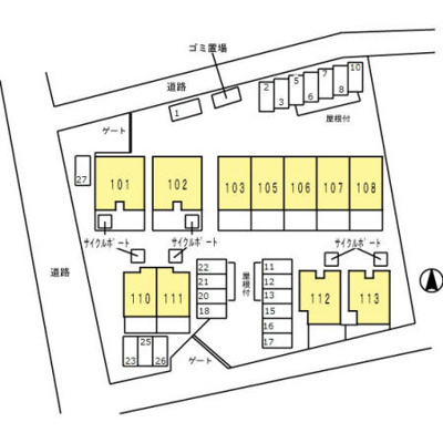 【区画図】 | さくらみちガーデン