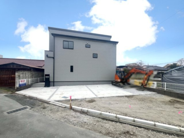 【新築戸建】高崎市新町第24　の外観|■外観｜閑静な住宅街で始める新しい暮らし♪開放的な毎日をあなたへ(^^♪