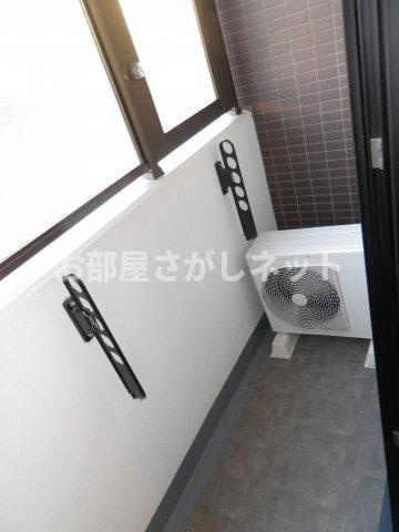 グラントゥルース大山幸町のバルコニー