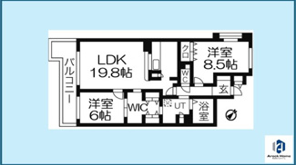 【間取り】 | アイユー八事