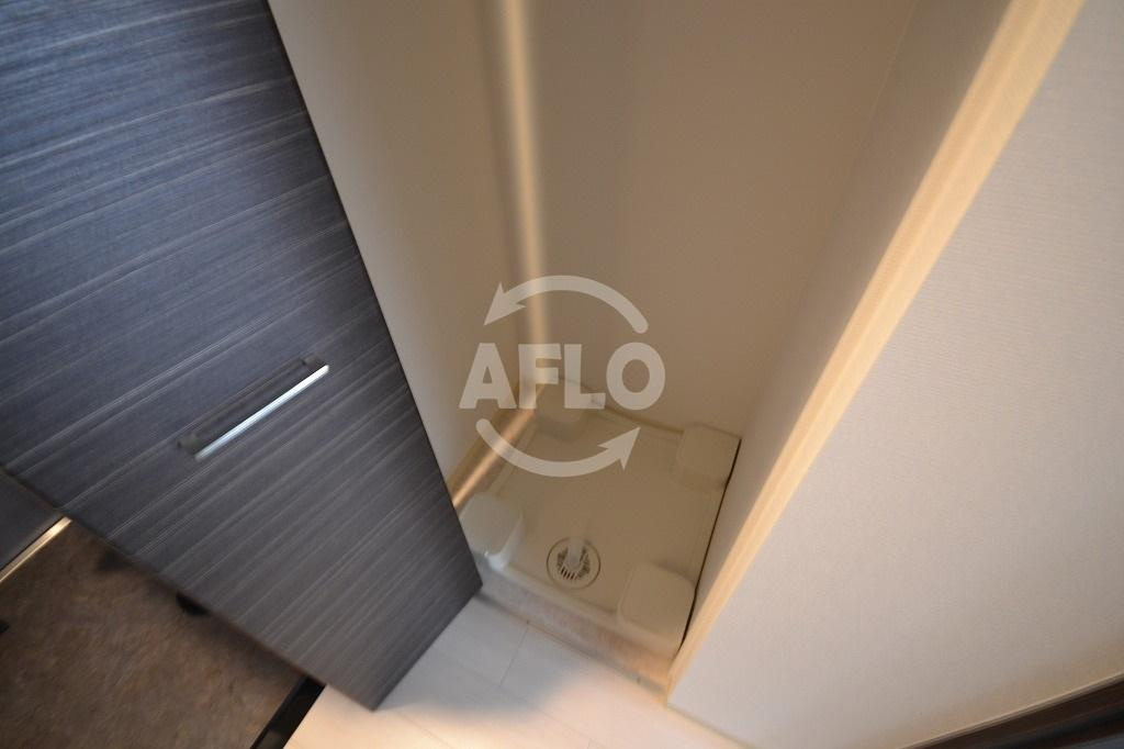 プレサンス立売堀アーバンスタイルの設備|プレサンス立売堀アーバンスタイル　洗濯機置き場