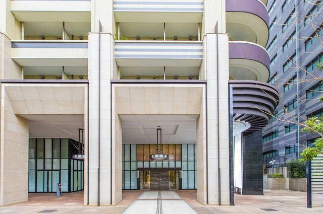 パークコート虎ノ門愛宕タワーのエントランス