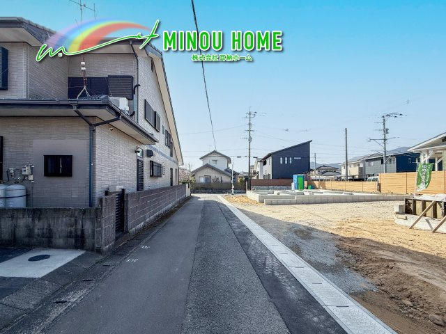 小城市三日月町久米-3期の前面道路含む現地写真|■■前面道路含む現地写真■■