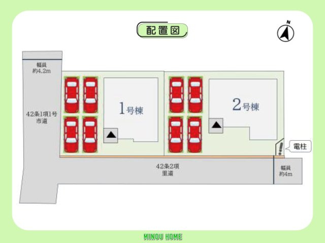 小城市三日月町久米-3期の区画図|■■分譲地全体配置図■■